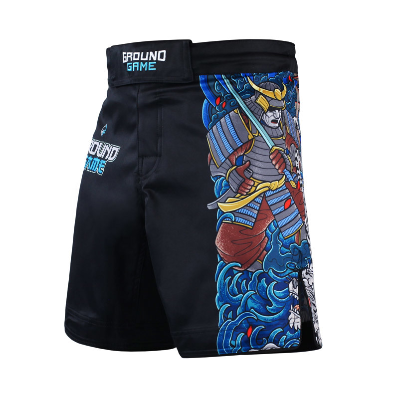 GROUNDGAME yokai 3 FIGHTSHORTS - BLACK
